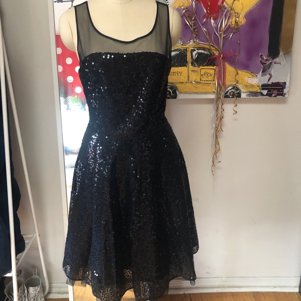 Betsey Johnson sequin evening dress!